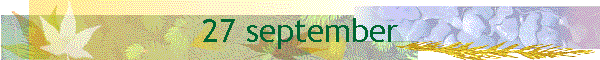 27 september