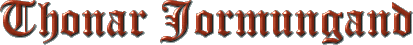 Thonar Jormungand
