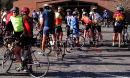 At the start line at Brevard High School