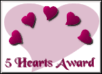  5 Hearts Award