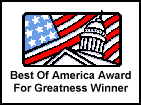 Best of America Award for Greatness
