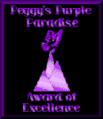 Peggy's Purple Paradise Award of Excellence