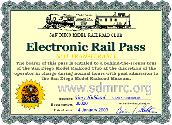 San Diego Model Railroad Club