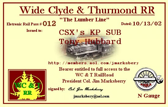 Wide Clyde & Thurmond RR
