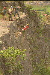 Abseiling
