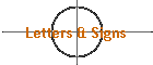 Letters & Signs