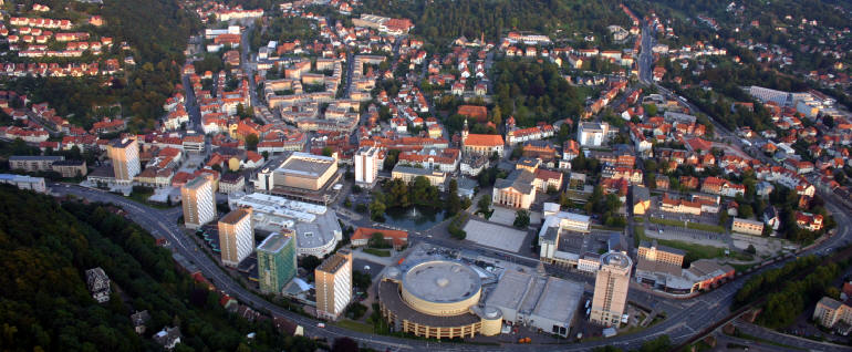 Suhl von oben - fr weitere Bilder bitte hier klicken