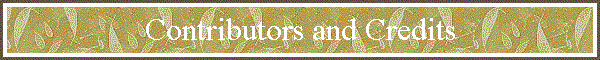 Contributors and Credits