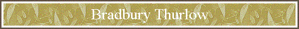Bradbury Thurlow