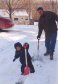 If I don't show Poppy where to dig, nothing will get done.
