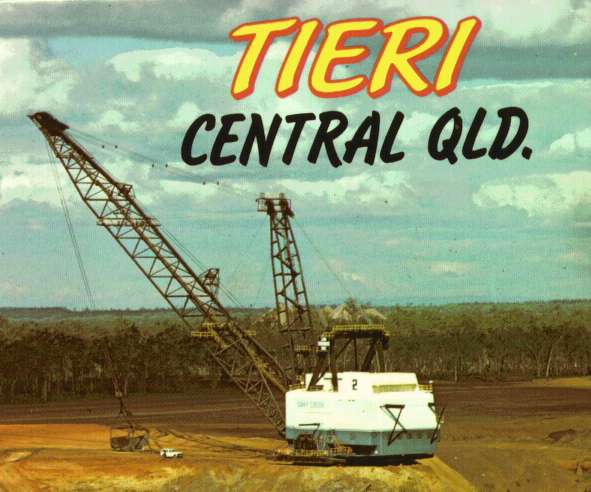 Oaky Creek Dragline in operation