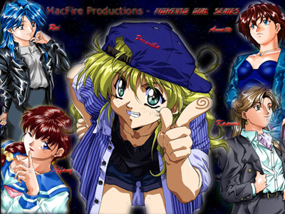 Fighting Girl Series Female Cast