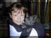 Heather and Tabitha (the cat)