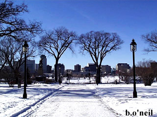 St. Boniface in the winter