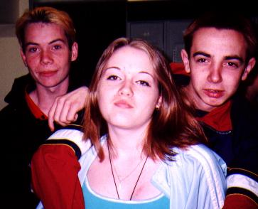 Mikey, Courteney, and Jon