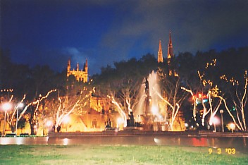 Hyde Park at Night