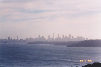 Sydney CBD Skyline from North Head