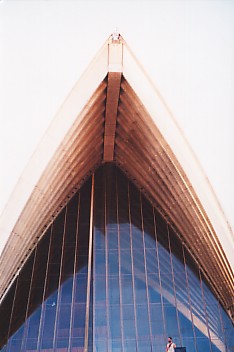 Close Up of the Roof of Sydney Opera House