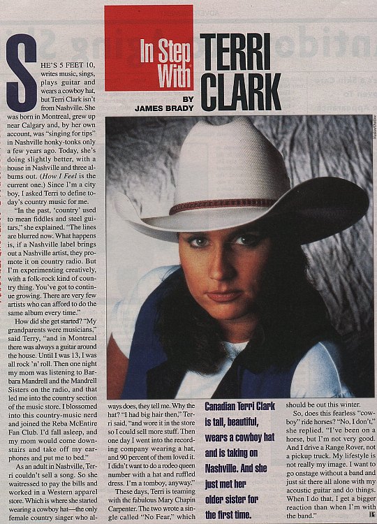 Parade Article about Terri