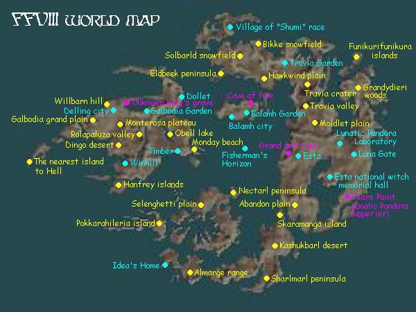 FF8 World Map!