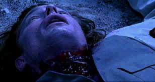 Gabriel with his throat ripped out