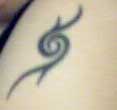 Image of my Tribal Spiral Tattoo