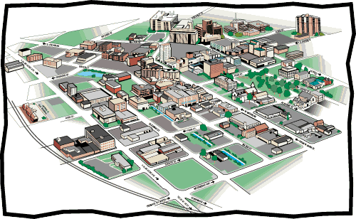 Kalamazoo map