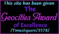 GeoCities Award