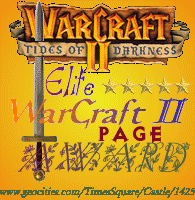 Brett's WarCraft II Award