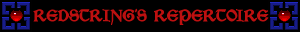 Redstring's Repertoire.