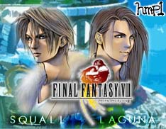SQUALL LEONHART and LAGUNA LOIRE
