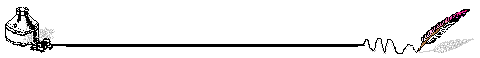 Ink well and feather pen