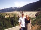 Heidi && I at Revelstoke Dam