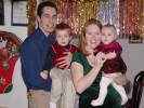 Family picture at Christmas 2002