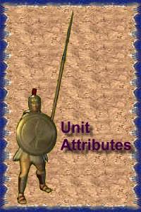 Rise of Rome Unit Attributes Table