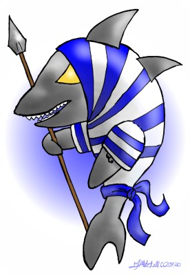 Bandana Blue - ARRRR!