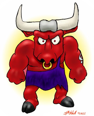 Cave Master seeing red