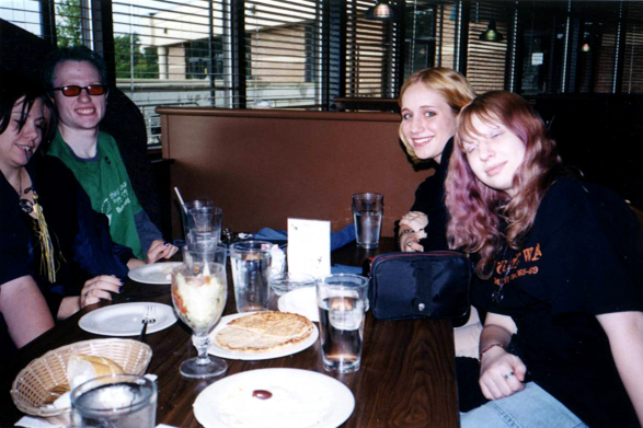 Me, Anarchy, Vickie & Saturn; After-Graduation 01'