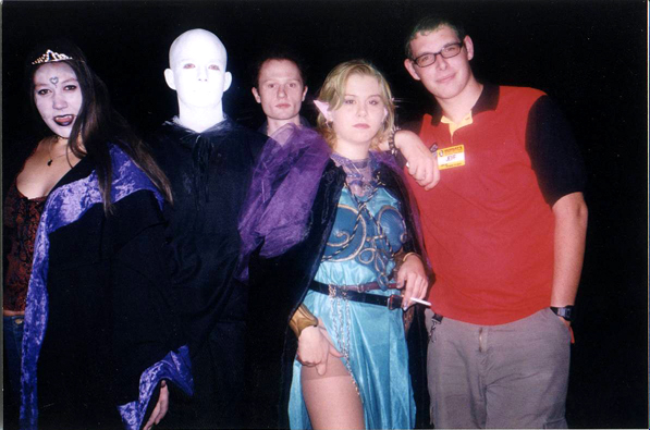 Amber, T-Dawg, Anarchy, M'self, Targetman; Hallow's Eve, 01'