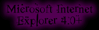 Microsoft Internet Explorer 4.0