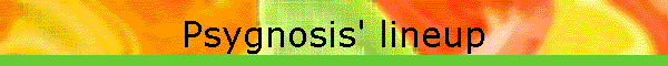 Psygnosis' lineup