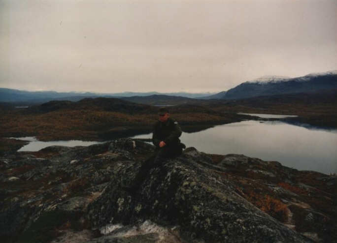 Me in Abisko, 1988