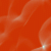 Wispy orange