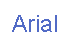 Arial Font