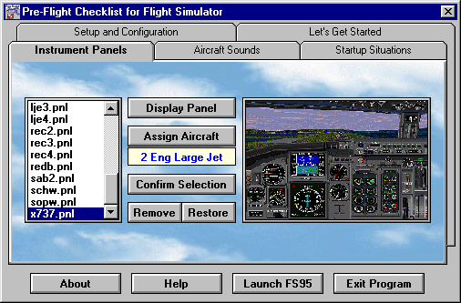 FS5 Aircraft Panel Management -- Click here for more information.