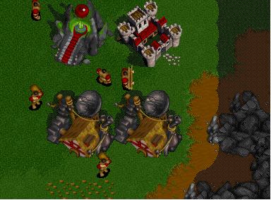 I later added 2 more barracks