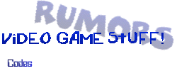 Stuff 'bout the video game!