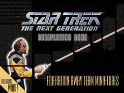 Miniatures: Federation Away Team