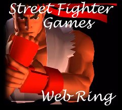 The Street FighterGames Web Ring Logo