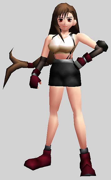 tifa ff7 polygon